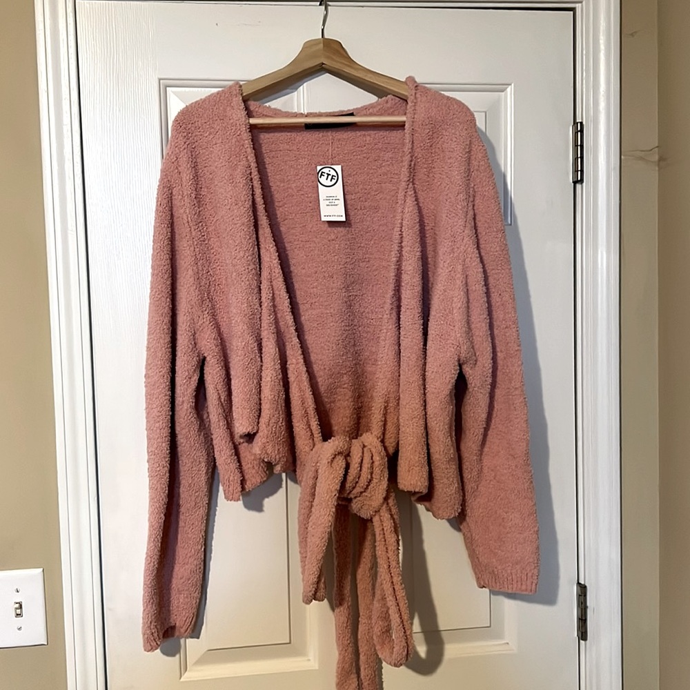 Fashion to Figure PINK Plush Sherpa Top! 💕